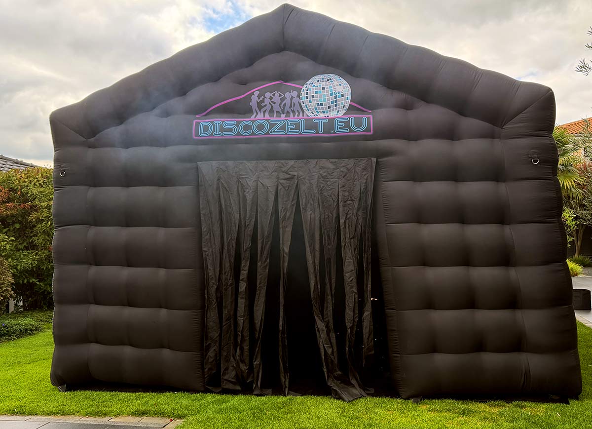 Das Discozelt als Basispaket